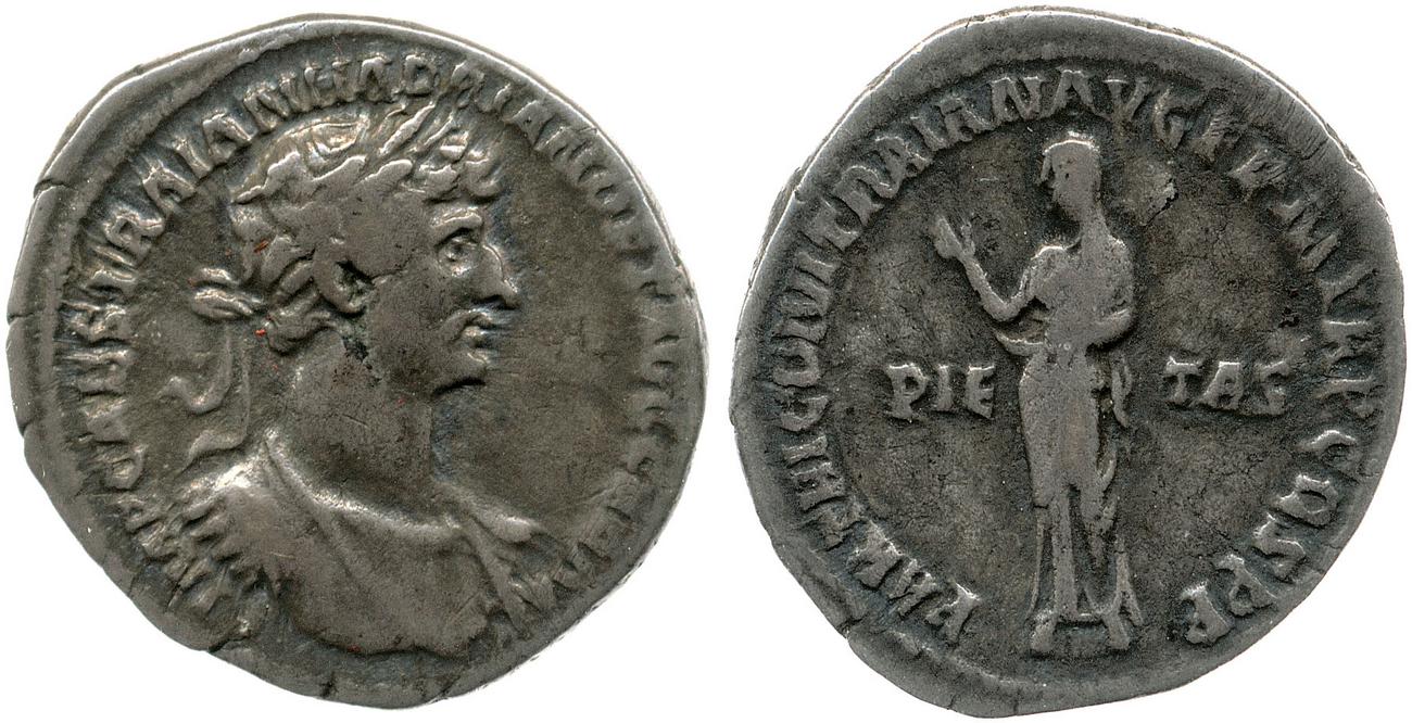 аверс RIC II, Part 3 (second edition) Hadrian 25