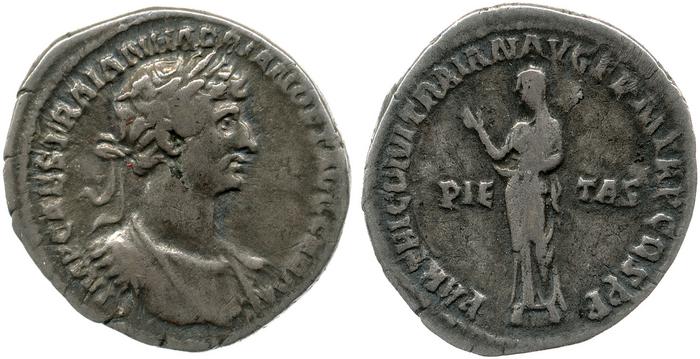реверс RIC II, Part 3 (second edition) Hadrian 25