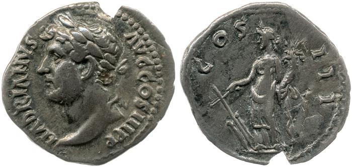 реверс RIC II, Part 3 (second edition) Hadrian 3157