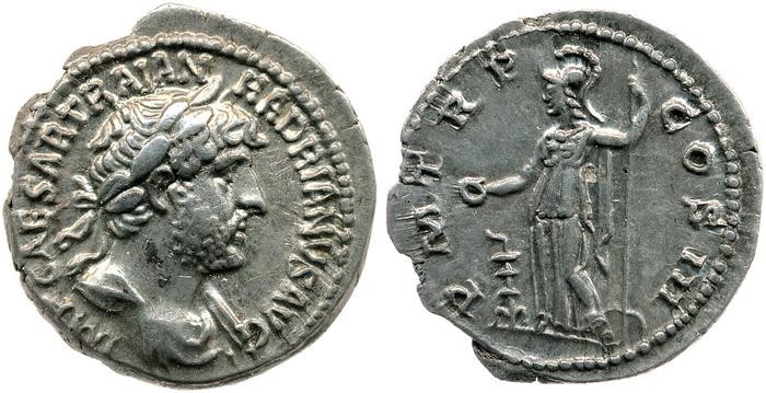 реверс RIC II, Part 3 (second edition) Hadrian 581