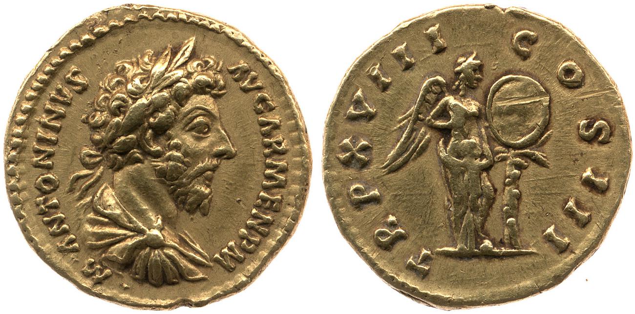 аверс RIC III Marcus Aurelius 116
