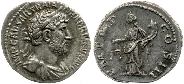 реверс RIC II, Part 3 (second edition) Hadrian 389