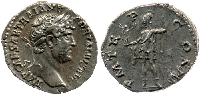 реверс RIC II, Part 3 (second edition) Hadrian 597