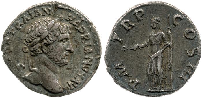 реверс RIC II, Part 3 (second edition) Hadrian 223