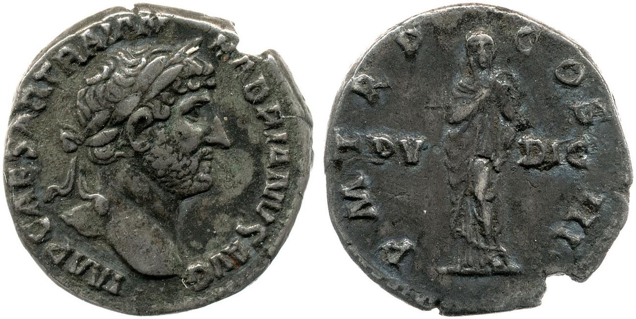 RIC II, Part 3 (second edition) Hadrian 293, аверс, bm