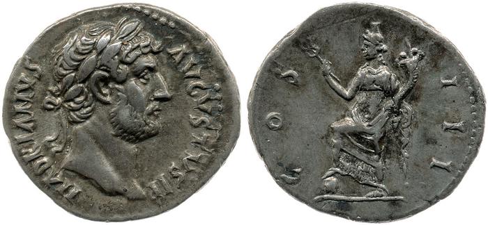 реверс RIC II, Part 3 (second edition) Hadrian 3037