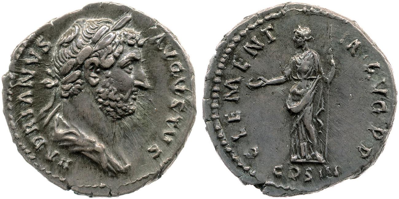 аверс RIC II, Part 3 (second edition) Hadrian 1010