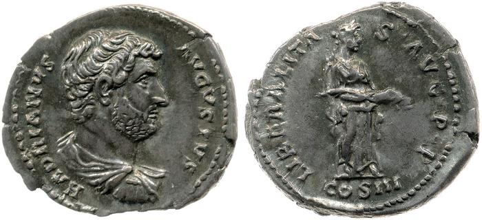 реверс RIC II, Part 3 (second edition) Hadrian 1044