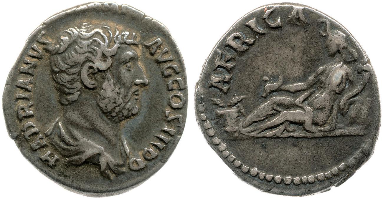 аверс RIC II, Part 3 (second edition) Hadrian 1500
