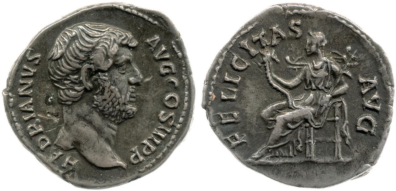 аверс RIC II, Part 3 (second edition) Hadrian 2042