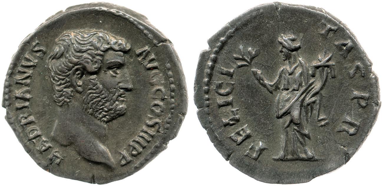 RIC II, Part 3 (second edition) Hadrian 2044, аверс, bm