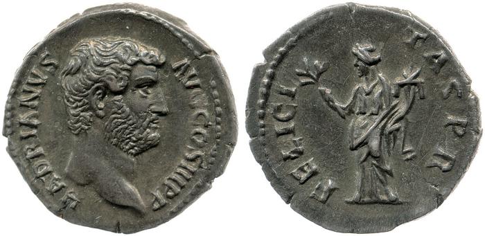 RIC II, Part 3 (second edition) Hadrian 2044, реверс, bm