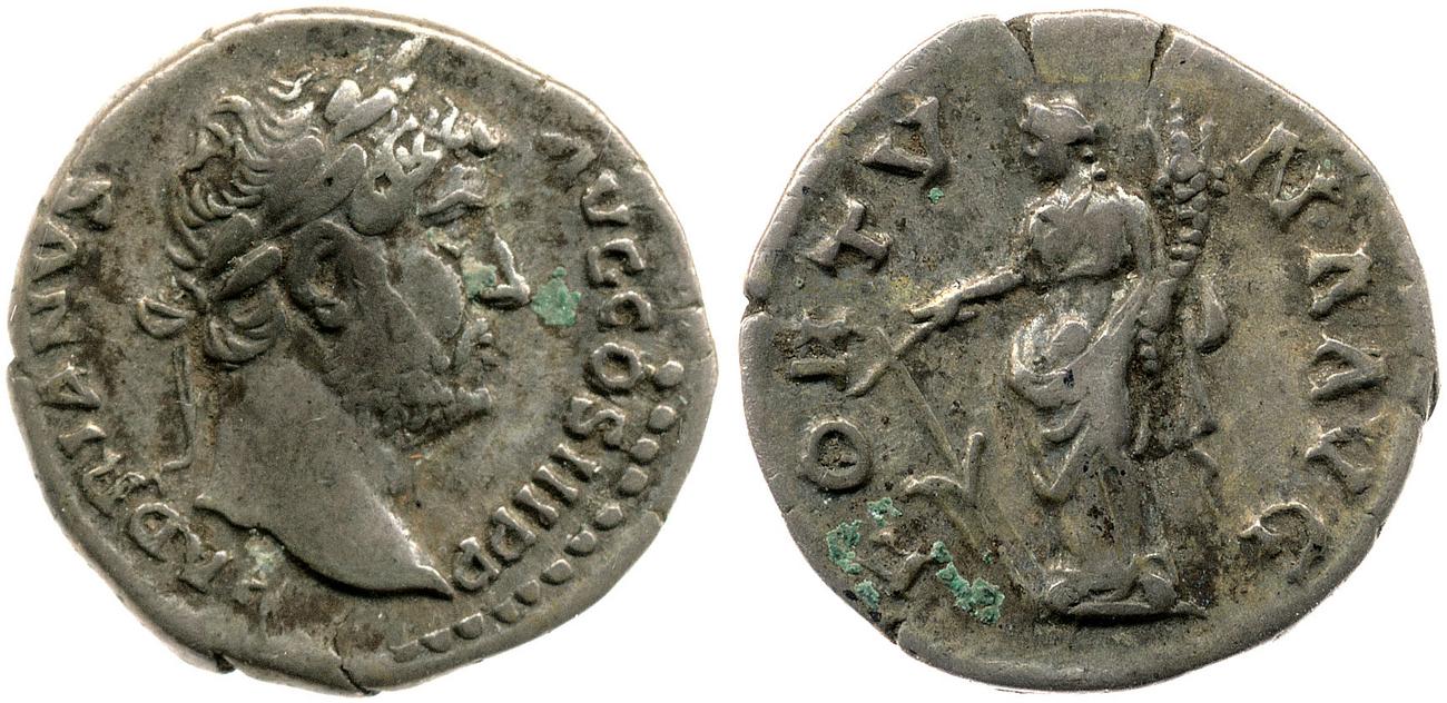 RIC II, Part 3 (second edition) Hadrian 2334, аверс, bm