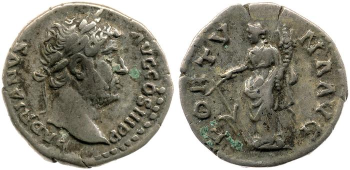 RIC II, Part 3 (second edition) Hadrian 2334, реверс, bm