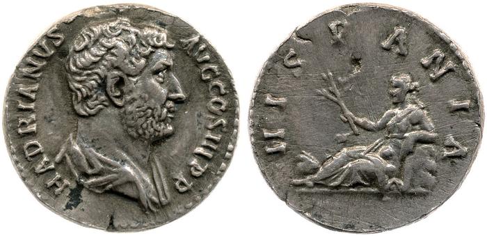 реверс RIC II, Part 3 (second edition) Hadrian 1538