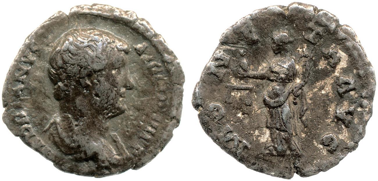 аверс RIC II, Part 3 (second edition) Hadrian 2227