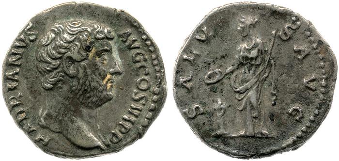 RIC II, Part 3 (second edition) Hadrian 2346, реверс, bm