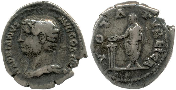 реверс RIC II, Part 3 (second edition) Hadrian 2330