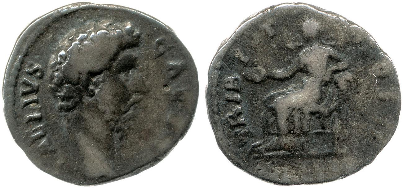аверс RIC II, Part 3 (second edition) Hadrian 2709