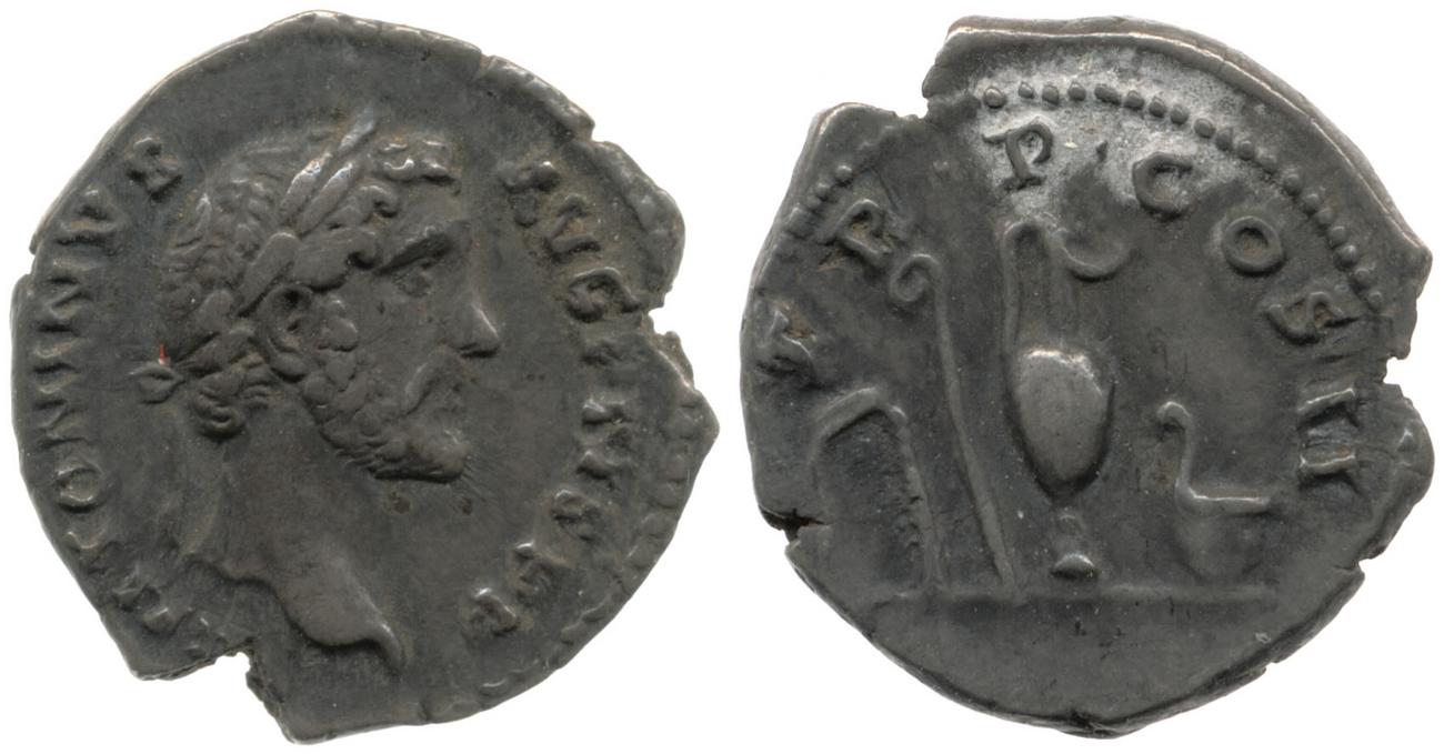 RIC III Antoninus Pius 45, аверс, bm