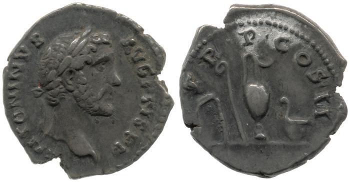 RIC III Antoninus Pius 45, реверс, bm