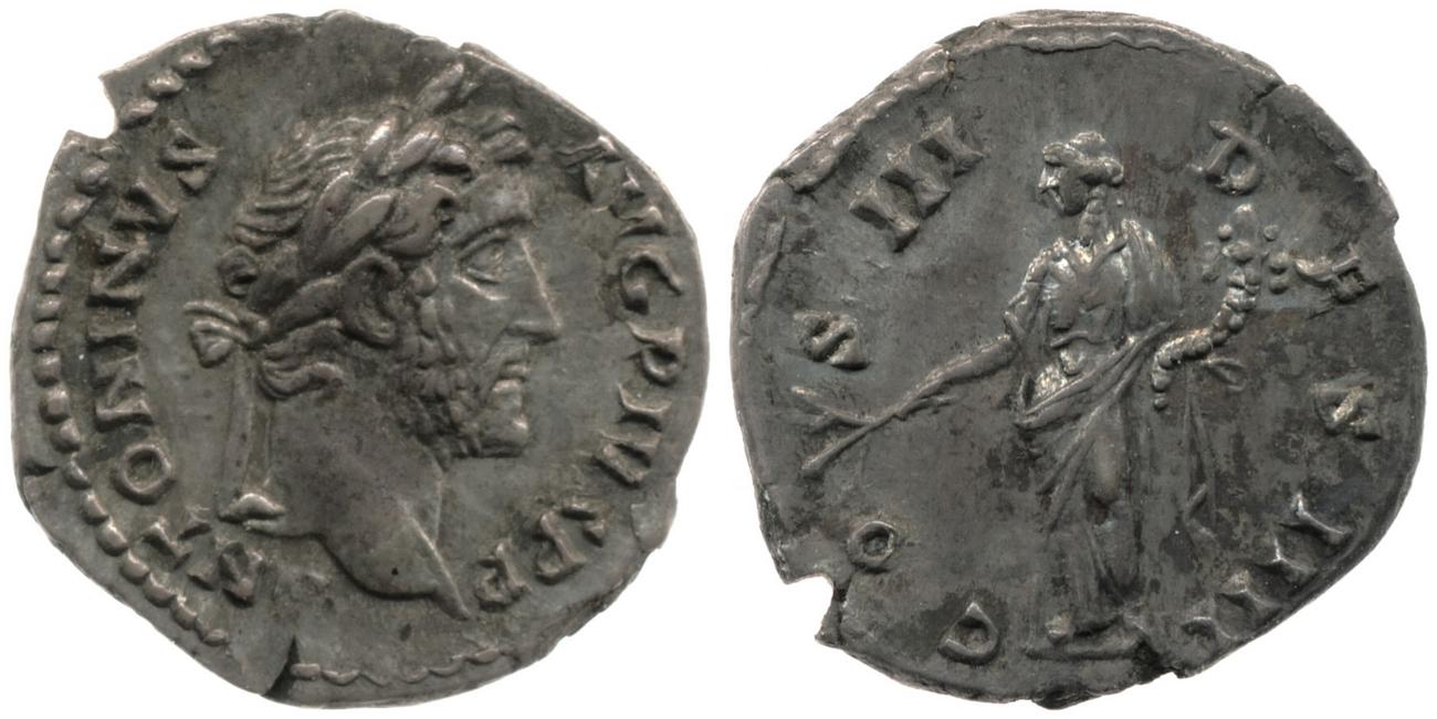 аверс RIC III Antoninus Pius 117