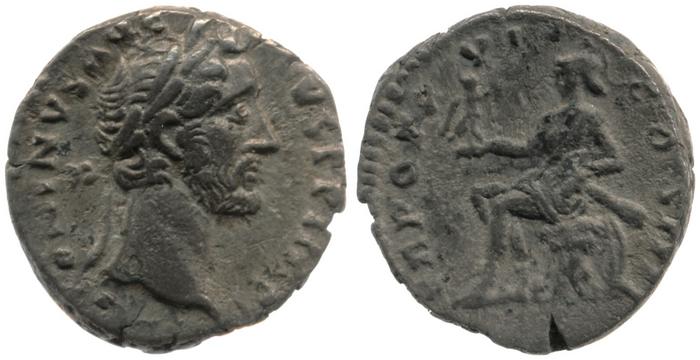 реверс RIC III Antoninus Pius 273