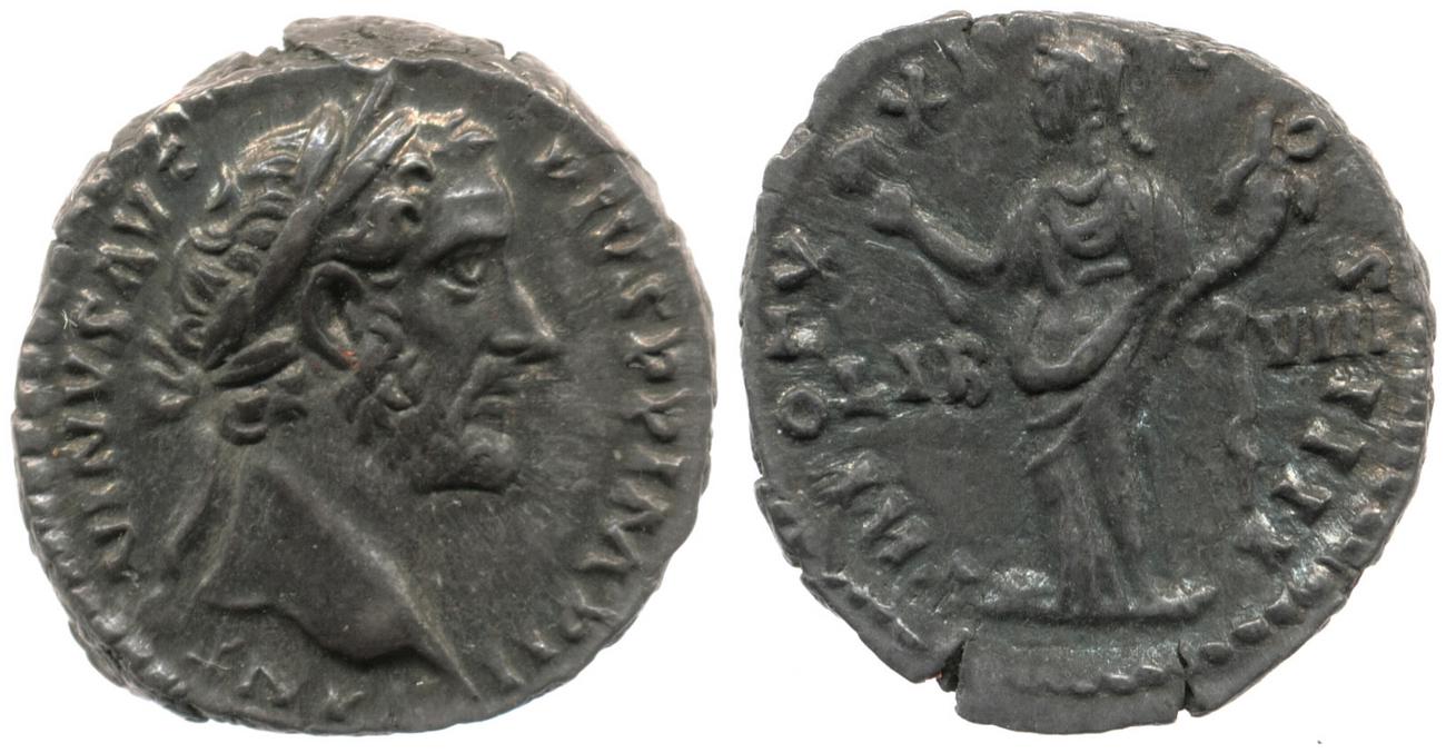 аверс RIC III Antoninus Pius 282