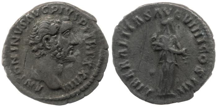 реверс RIC III Antoninus Pius 311B