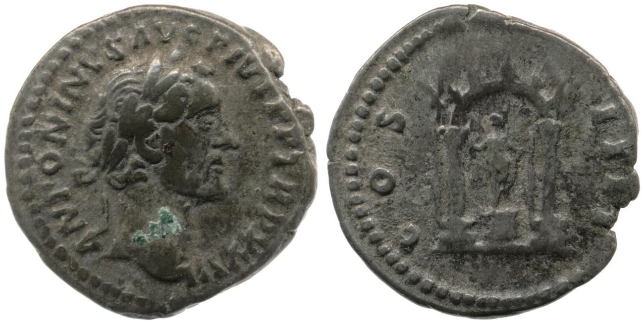 RIC III Antoninus Pius 296, аверс, bm