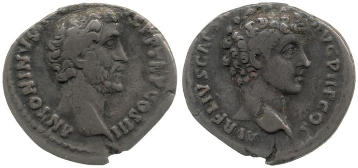 RIC III Antoninus Pius 415a, реверс, bm