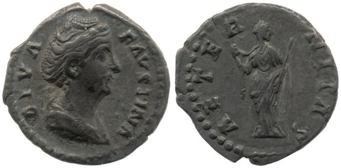 RIC III Antoninus Pius 346A, реверс, bm