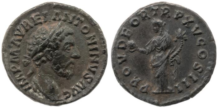 RIC III Marcus Aurelius 23, реверс, bm