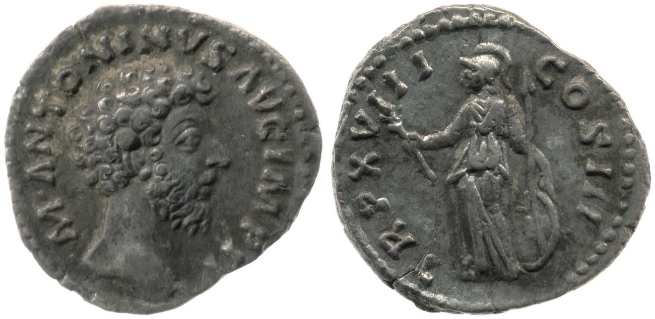 аверс RIC III Marcus Aurelius 102