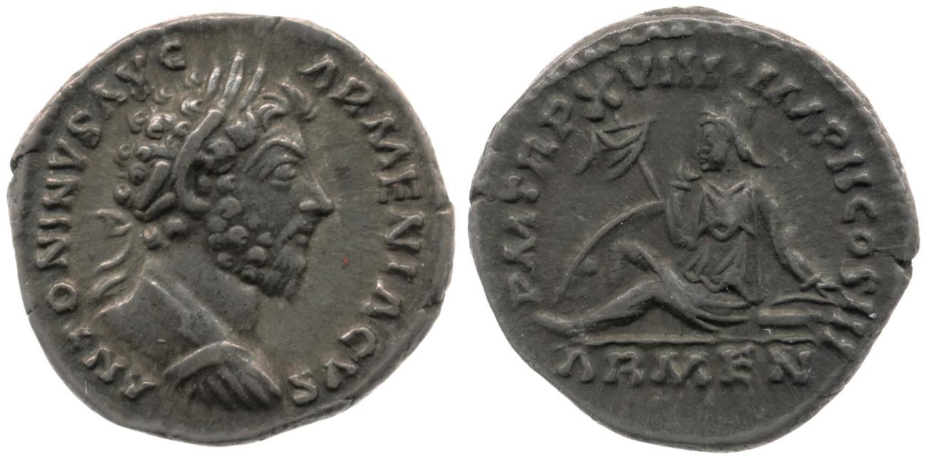аверс RIC III Marcus Aurelius 82