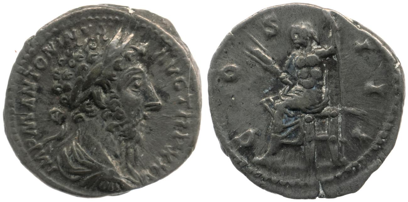 аверс RIC III Marcus Aurelius 229