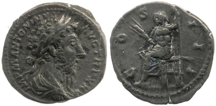 реверс RIC III Marcus Aurelius 229