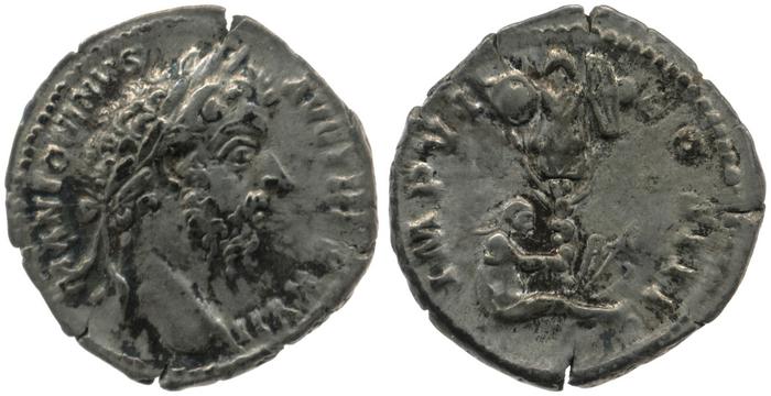 реверс RIC III Marcus Aurelius 278