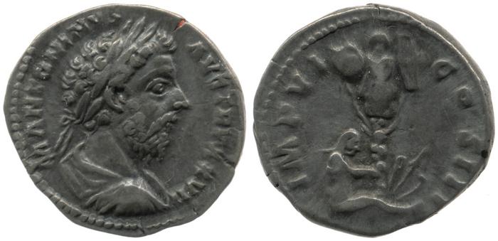 реверс RIC III Marcus Aurelius 279