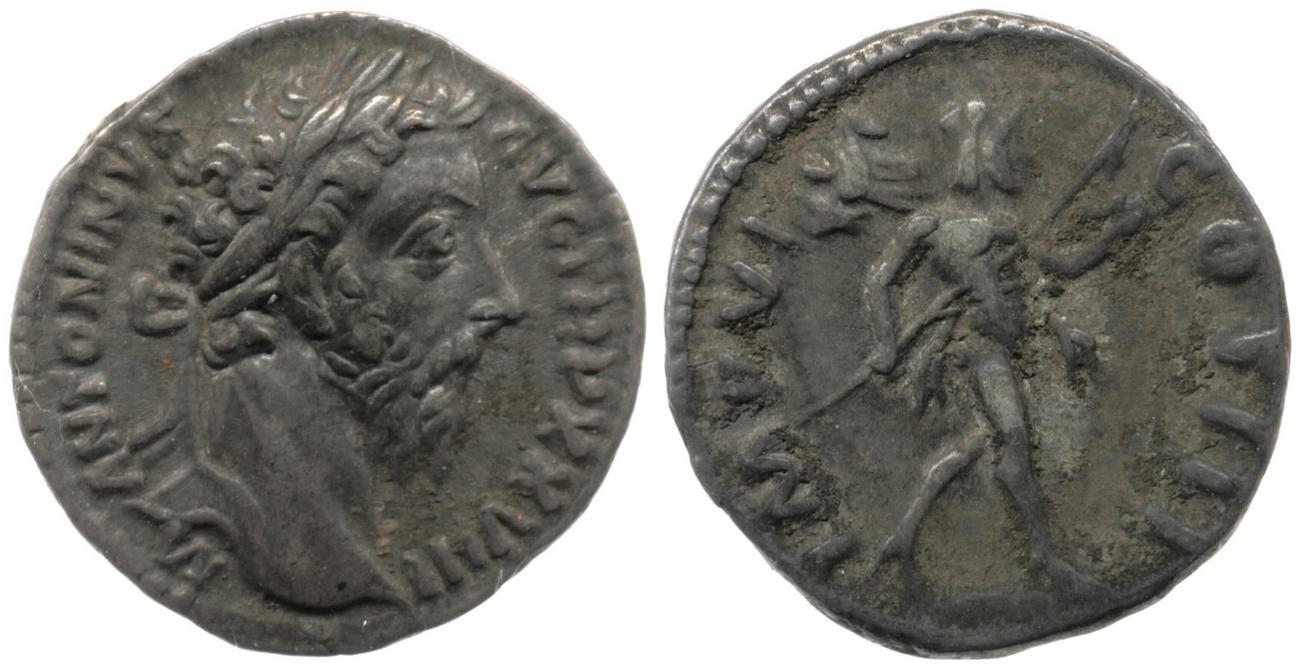 аверс RIC III Marcus Aurelius 286