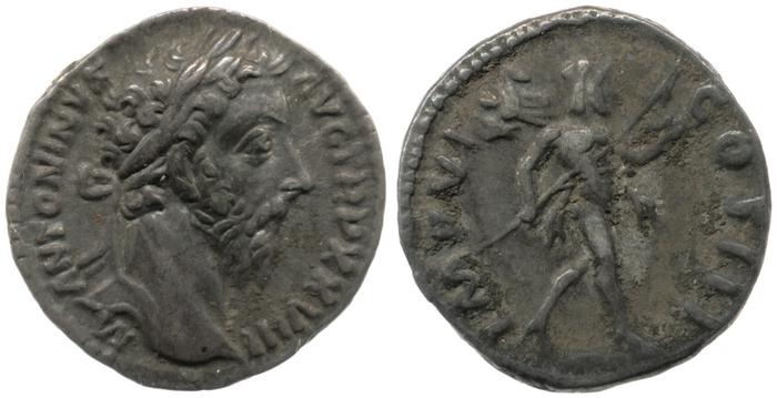 реверс RIC III Marcus Aurelius 286
