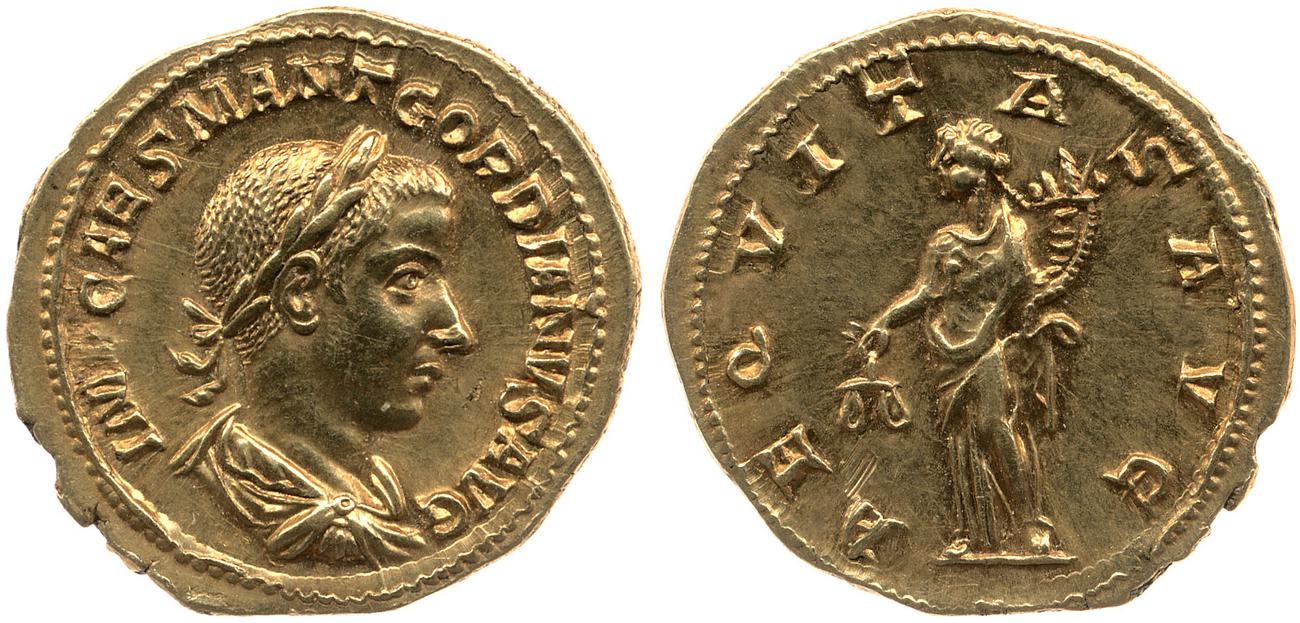 аверс RIC IV Gordian III 40