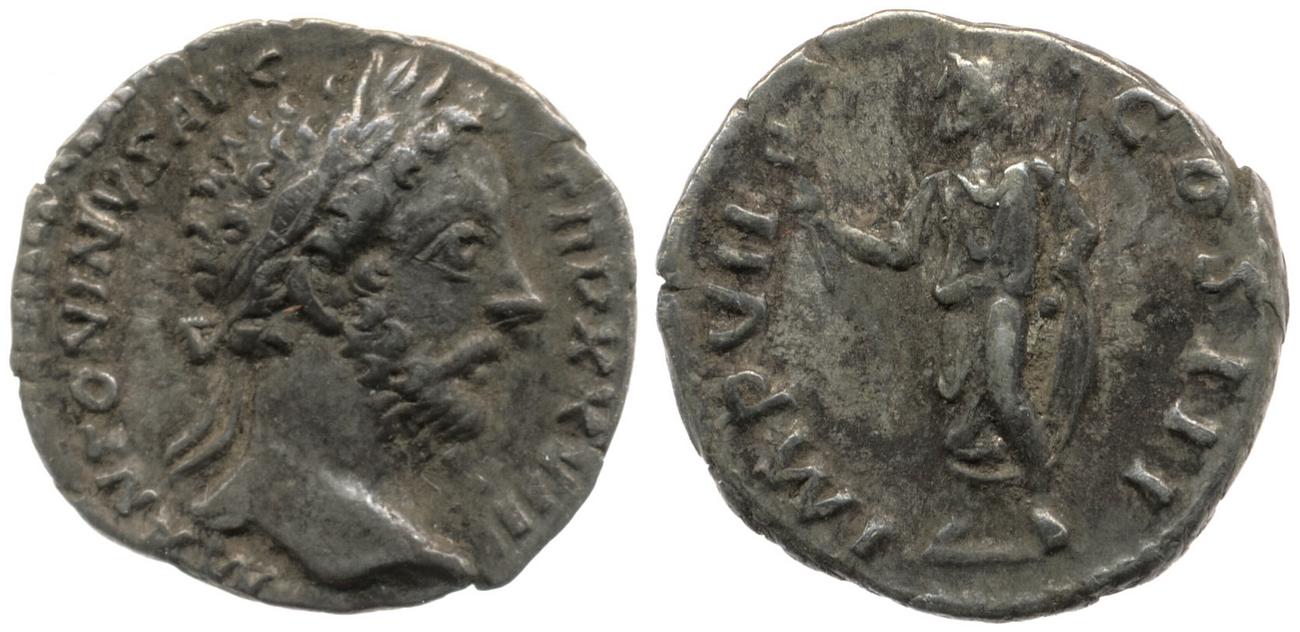 аверс RIC III Marcus Aurelius 307
