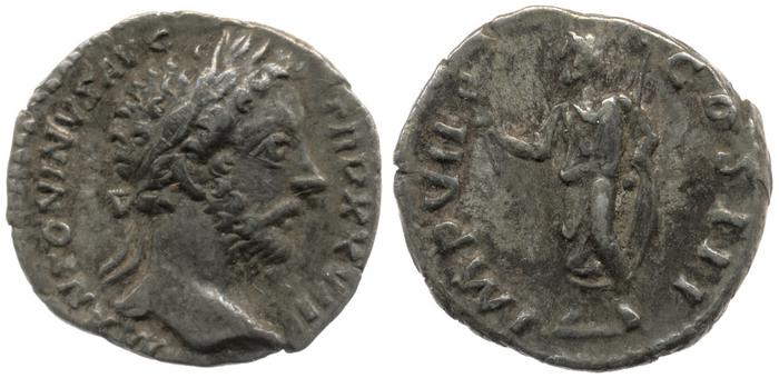 реверс RIC III Marcus Aurelius 307