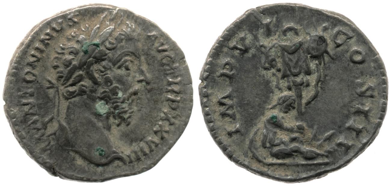 RIC III Marcus Aurelius 289, аверс, bm
