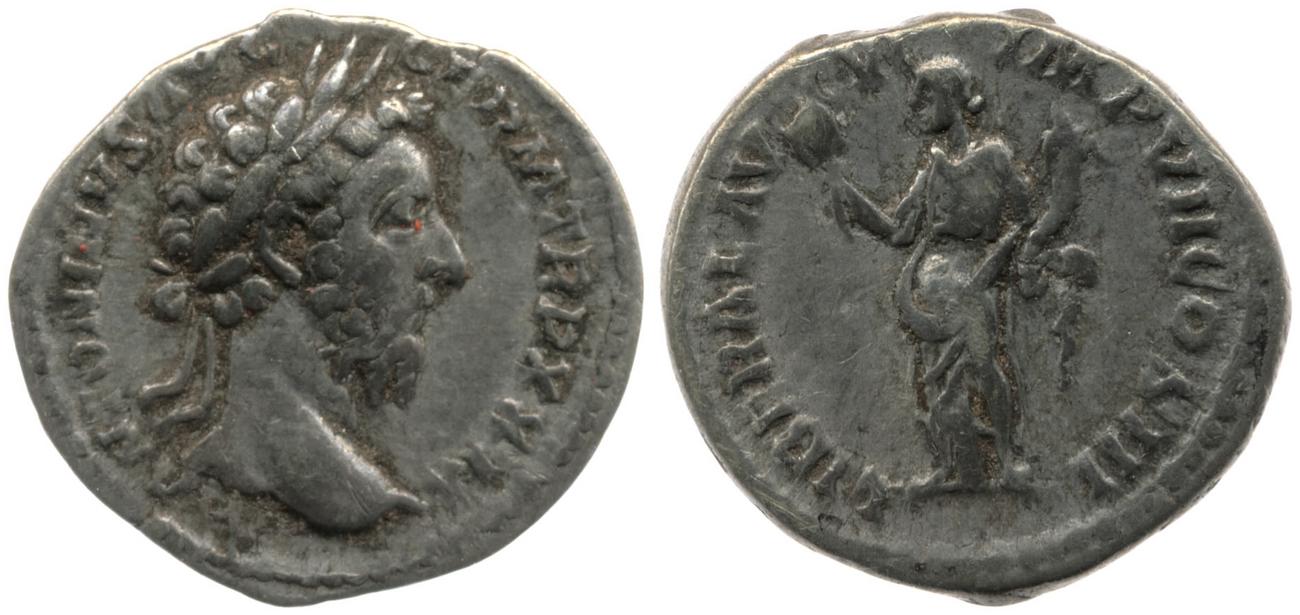 аверс RIC III Marcus Aurelius 320