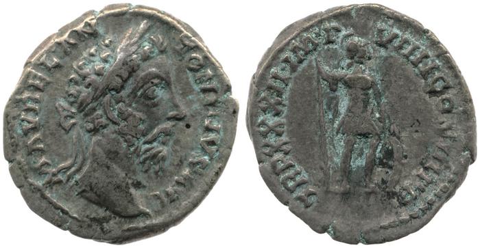 реверс RIC III Marcus Aurelius 384