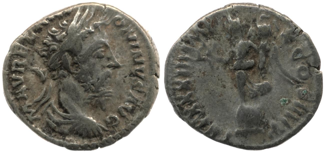 аверс RIC III Marcus Aurelius 404
