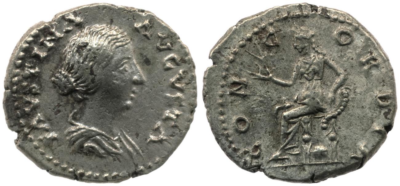 аверс RIC III Marcus Aurelius 671
