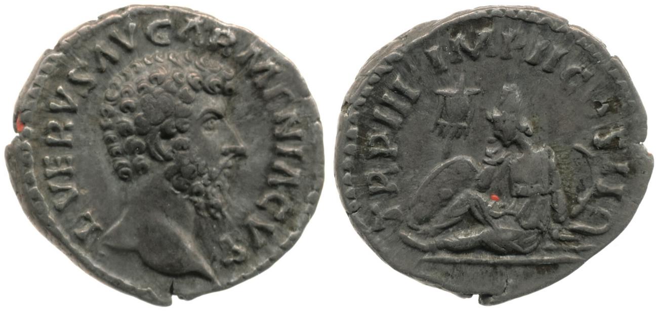аверс RIC III Marcus Aurelius 505